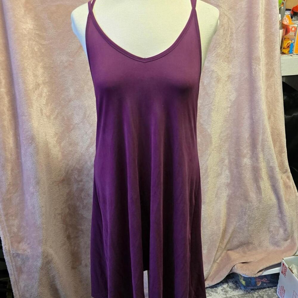 Mudd purple slip dress with